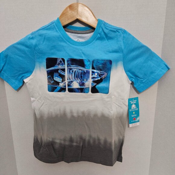 365Kids from Garanimals 3 Piece Shark Outfit Size 6 NWT 2 shirts 1 pair pants - Picture 7 of 16